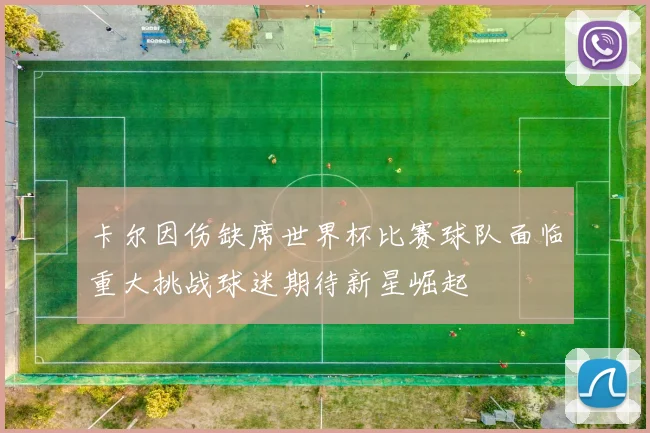 卡尔因伤缺席世界杯比赛球队面临重大挑战球迷期待新星崛起